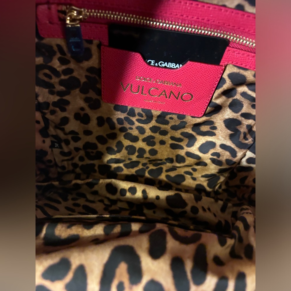 NWT $1673 Leather -Nylon Dolce & Gabbana Vulcano Women’s  Backpack - Picture 10 of 16